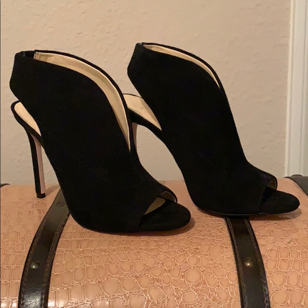 Jessica Simpson black heels, size 6.5